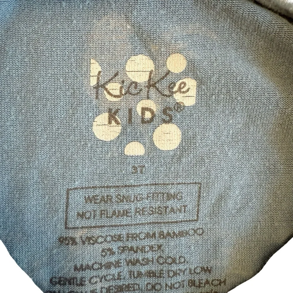 Kickee Kids Rooster Print Pajama Top - Kids Unisex 3T